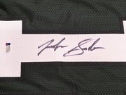 Baylor Bears Josh Gordon Autographed Green Jersey Beckett BAS Stock #257837