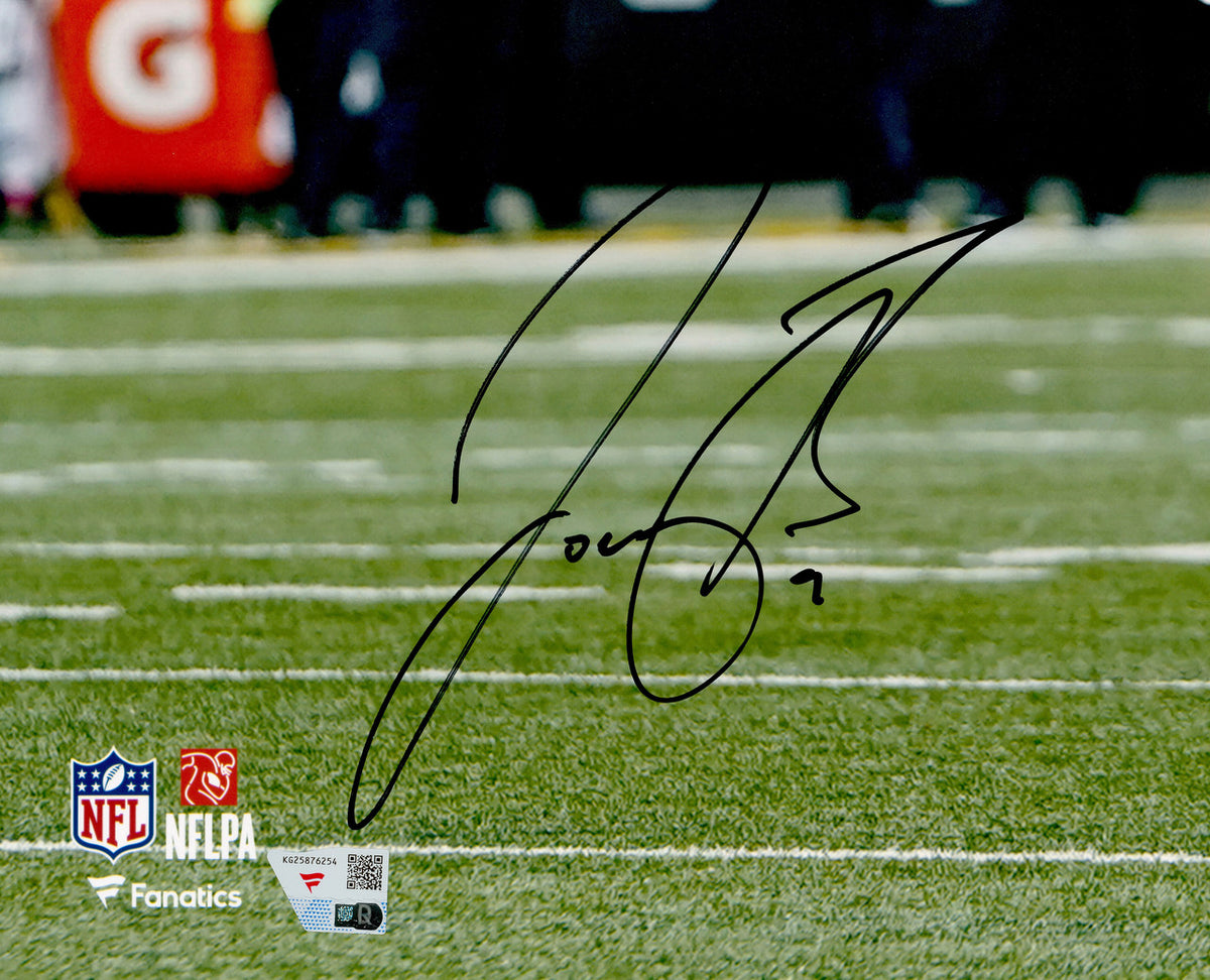 Joe Burrow Autographed 16x20 Photo Cincinnati Bengals Fanatics Holo Stock #257928