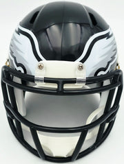 Donovan McNabb Autographed Philadelphia Eagles 2022 Alternate Black Mini Helmet Beckett BAS Witness Stock #256864