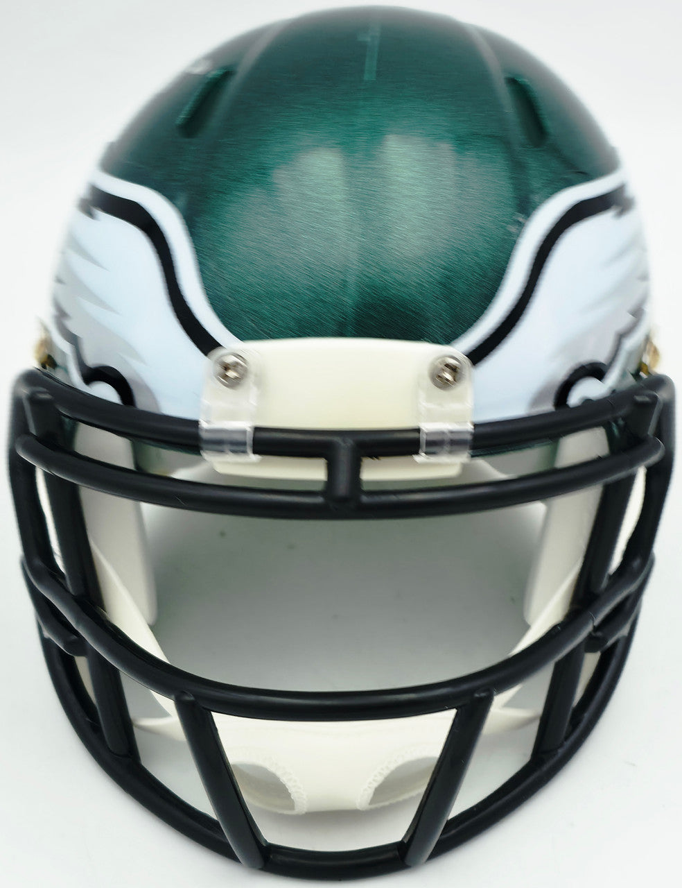 Donovan McNabb Autographed Philadelphia Eagles Green Mini Helmet Beckett BAS Witness Stock #256865
