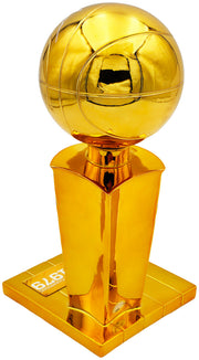 Jack Sikma & Fred Brown Autographed Fanatics 1978-79 NBA Champions Logo Mini Trophy Seattle Supersonics MCS Holo Stock #256896