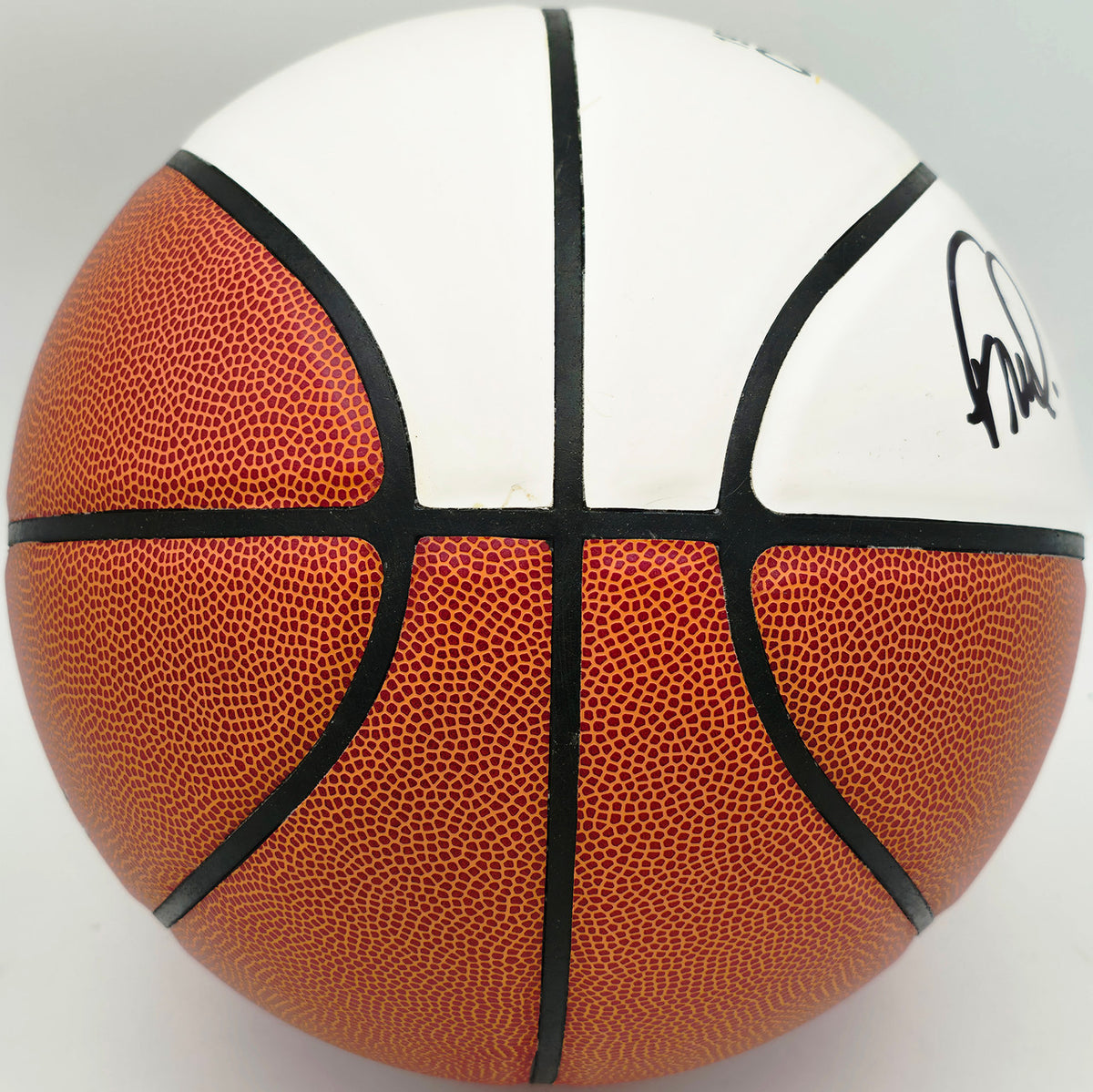 Downtown Fred Brown Autographed 1978-79 NBA Champions Logo Basketball Seattle Supersonics MCS Holo Stock #256895