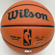 Dennis Rodman Autographed Authentic Indoor/Outdoor Basketball Chicago Bulls "HOF 2011" Beckett BAS Witness Stock #256866