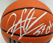 Dennis Rodman Autographed Authentic Indoor/Outdoor Basketball Chicago Bulls "5X Champ" Beckett BAS Witness Stock #256867