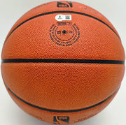 Dennis Rodman Autographed Authentic Indoor/Outdoor Basketball Chicago Bulls "5X Champ" Beckett BAS Witness Stock #256867