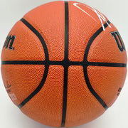 Dennis Rodman Autographed Authentic Indoor/Outdoor Basketball Chicago Bulls "5X Champ" Beckett BAS Witness Stock #256867