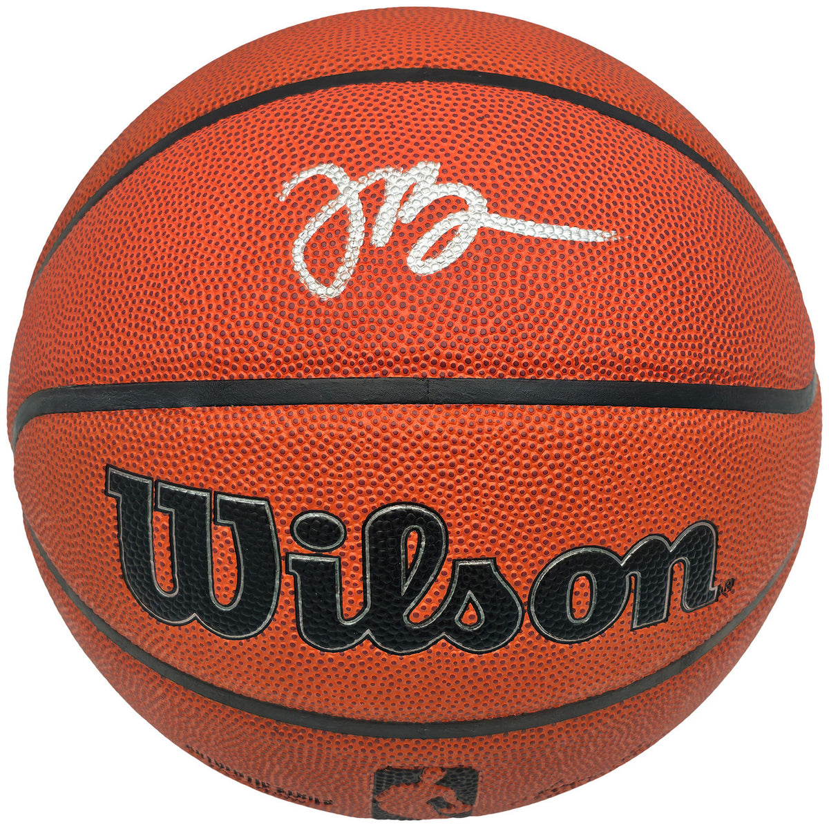 Jaylen Brown Autographed Authentic Series I/O Basketball Boston Celtics Beckett BAS Witness Stock #256844