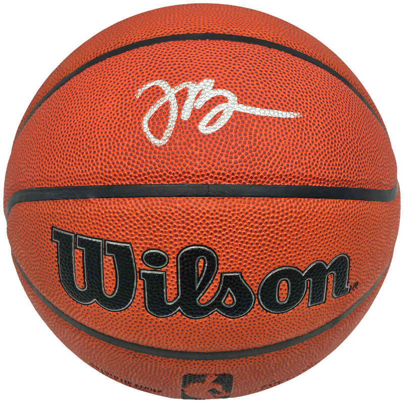 Jaylen Brown Autographed Authentic Series I/O Basketball Boston Celtics Beckett BAS Witness Stock #256844