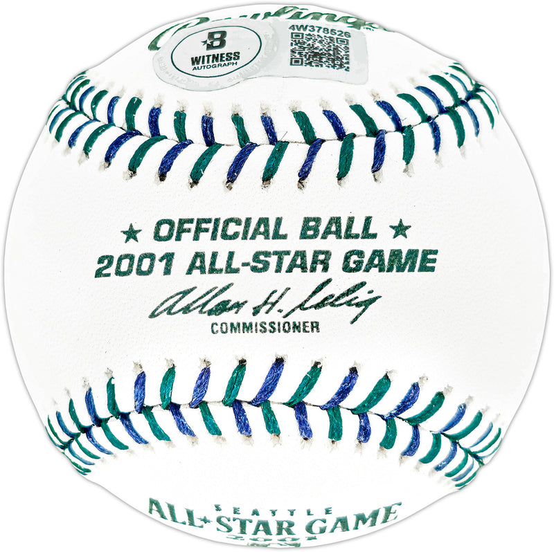 Ichiro Suzuki Autographed Official 2001 All Star Game Baseball Seattle Mariners "#51" IS Holo & Beckett BAS Witness Stock #256832