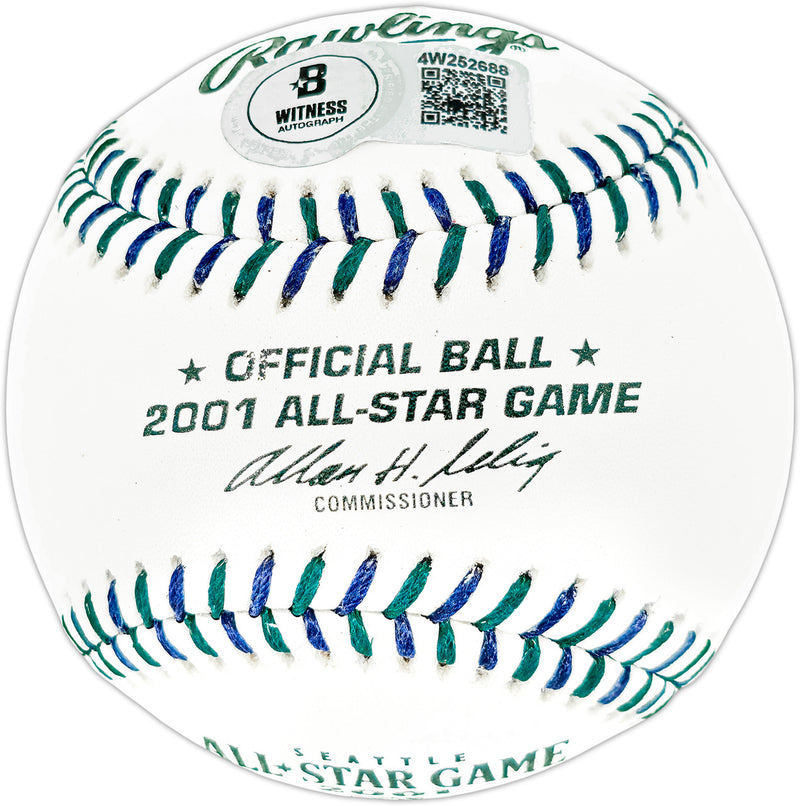 Ichiro Suzuki Autographed Official 2001 All Star Game Baseball Seattle Mariners "1st ASG" IS Holo & Beckett BAS Witness Stock #256833