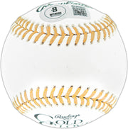 Ichiro Suzuki Autographed Official Gold Glove Logo Baseball Seattle Mariners "#51" IS Holo & Beckett BAS Witness Stock #256834