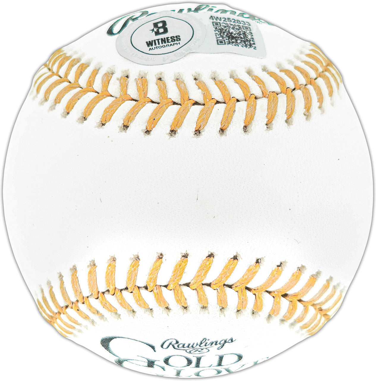 Ichiro Suzuki Autographed Official Gold Glove Logo Baseball Seattle Mariners "#51" IS Holo & Beckett BAS Witness Stock #256834