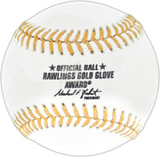 Ichiro Suzuki Autographed Official Gold Glove Logo Baseball Seattle Mariners "#51" IS Holo & Beckett BAS Witness Stock #256834