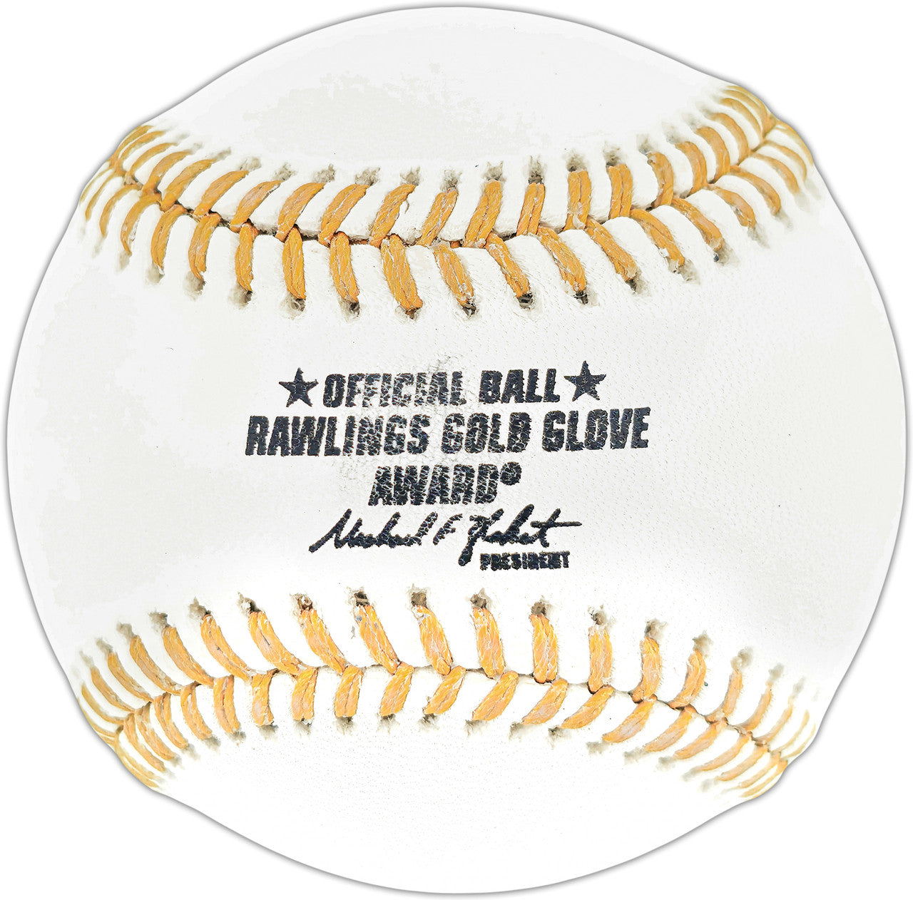 Ichiro Suzuki Autographed Official Gold Glove Logo Baseball Seattle Mariners "#51" IS Holo & Beckett BAS Witness Stock #256834