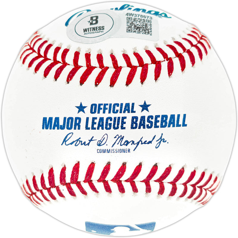 Blake Snell Autographed Official MLB Baseball Los Angeles Dodgers "25 WS Champs" Beckett BAS Witness Stock #256930