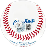 Blake Snell Autographed Official MLB Baseball Los Angeles Dodgers "25 WS Champs" Beckett BAS Witness Stock #256930