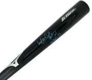 Ichiro Suzuki Autographed Black Mizuno Player Model Baseball Bat Seattle Mariners "#51, 4367" IS Holo & Beckett BAS Witness Stock #256836