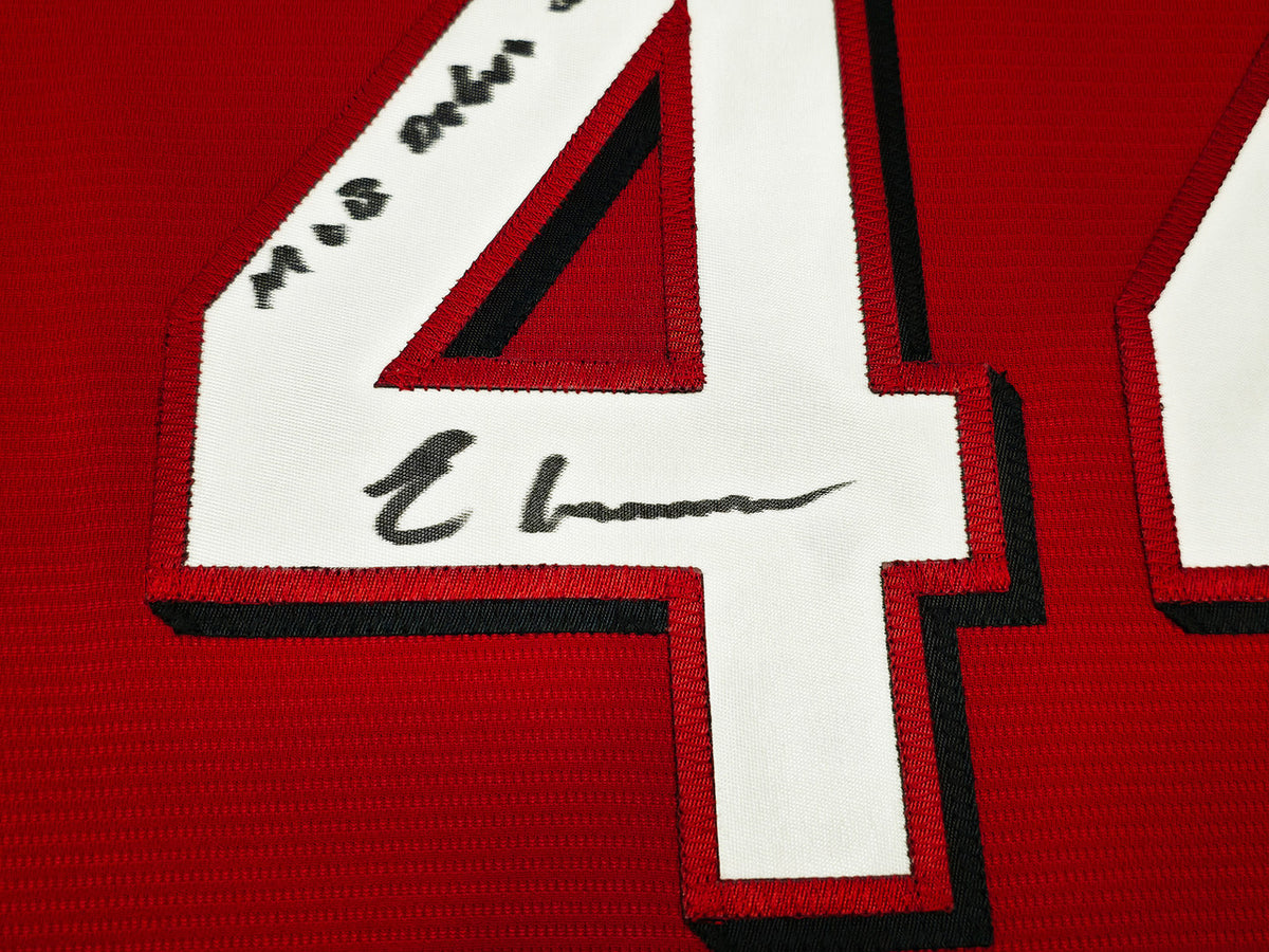 Cincinnati Reds Elly De La Cruz Autographed Red Nike Jersey Size L "MLB Debut 6/6/23" Beckett BAS Witness Stock #256879