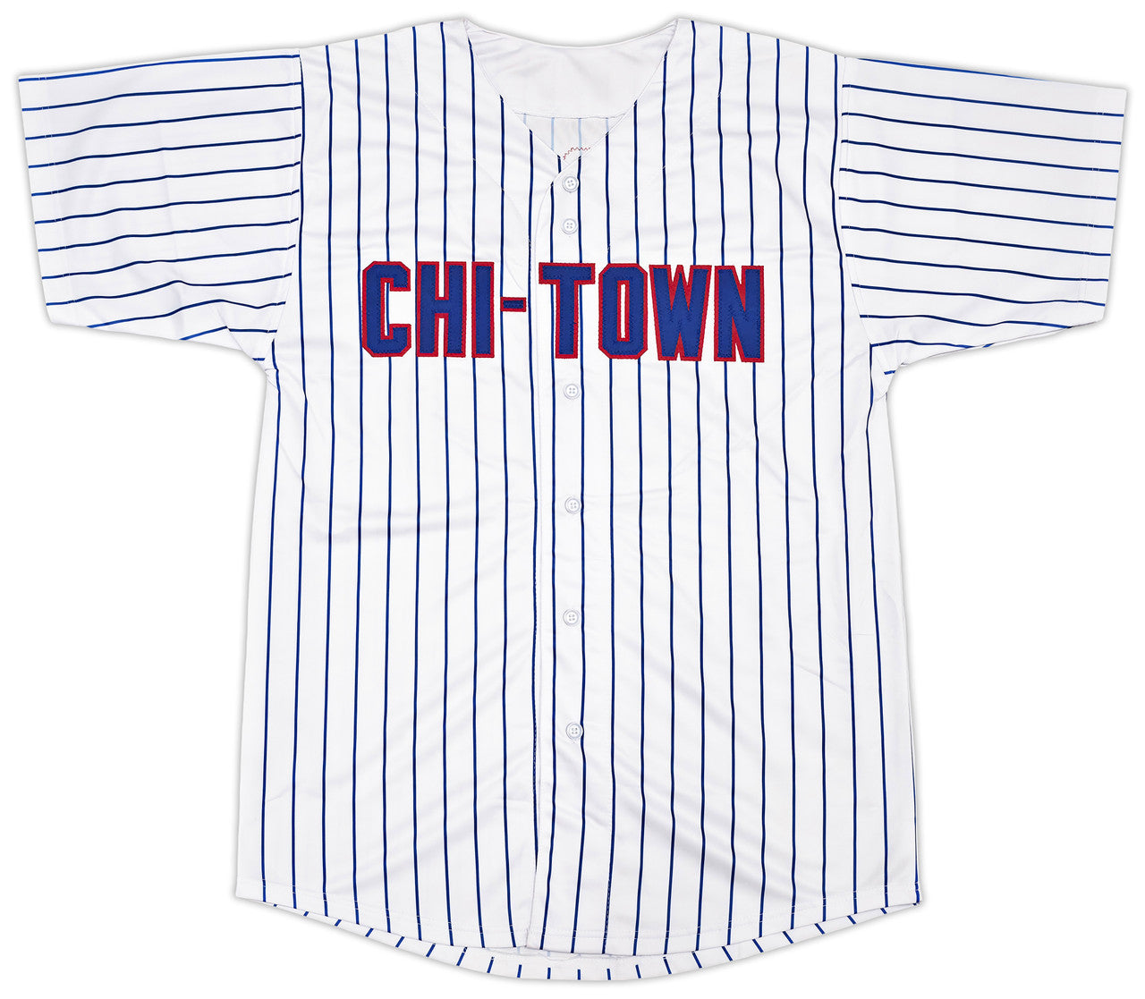 Chicago Cubs Michael Busch Autographed White Pinstripes Jersey Beckett BAS Witness Stock #256912