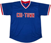 Chicago Cubs Andre Dawson Autographed Blue Jersey Beckett BAS Witness Stock #256897