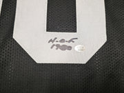 Oakland Raiders Jim Otto Autographed Black Jersey GTSM Stock #256891