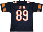 Chicago Bears Mike Ditka Autographed Blue Jersey Beckett BAS QR Stock #256839