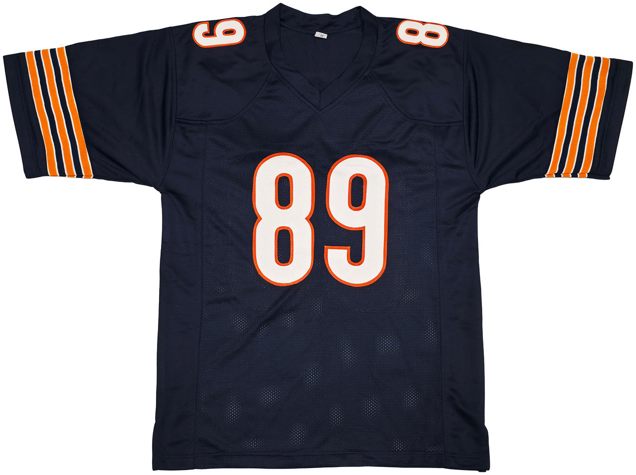 Chicago Bears Mike Ditka Autographed Blue Jersey Beckett BAS QR Stock #256839