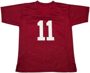 Alabama Crimson Tide Henry Ruggs III Autographed Maroon Jersey Beckett BAS Stock #256889
