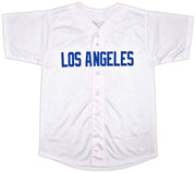 Los Angeles Dodgers Steve Garvey Autographed White Jersey Beckett BAS Witness Stock #256840