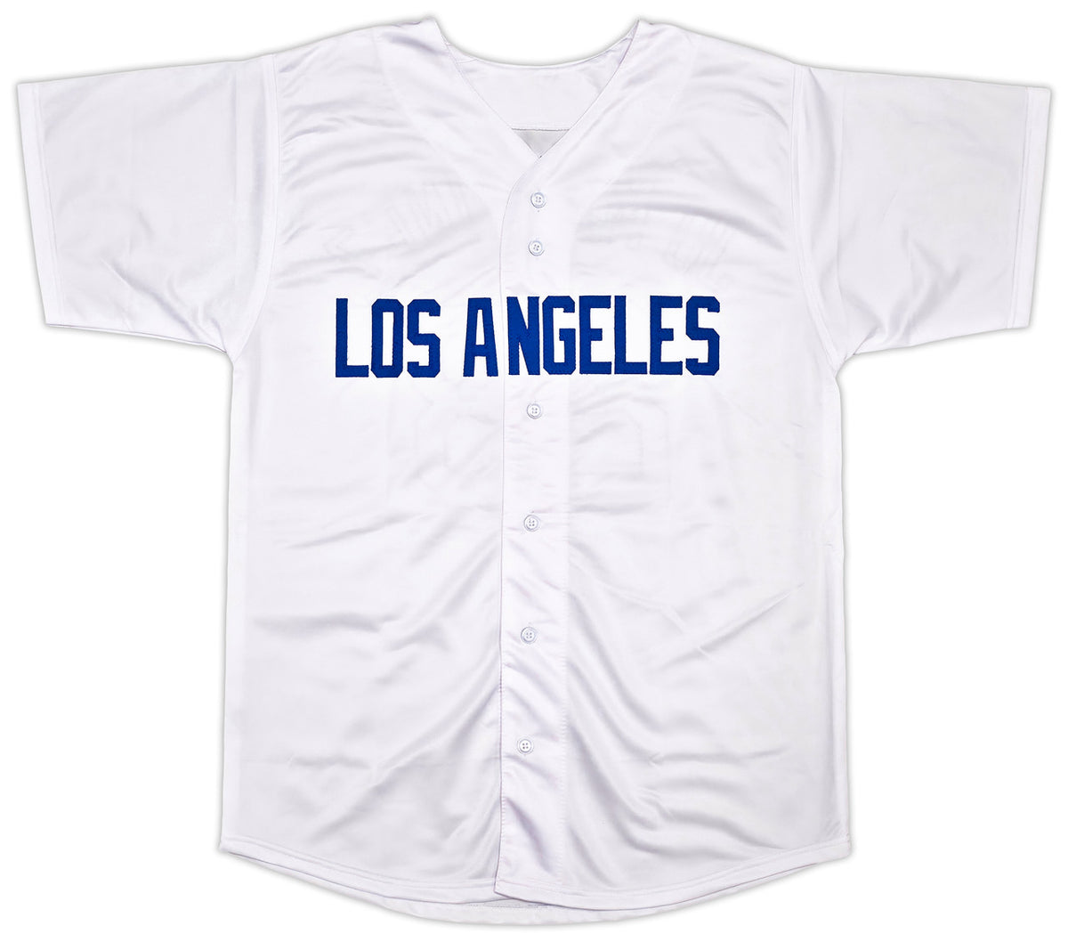 Los Angeles Dodgers JD Martinez Autographed White Jersey Beckett BAS Witness Stock #256899