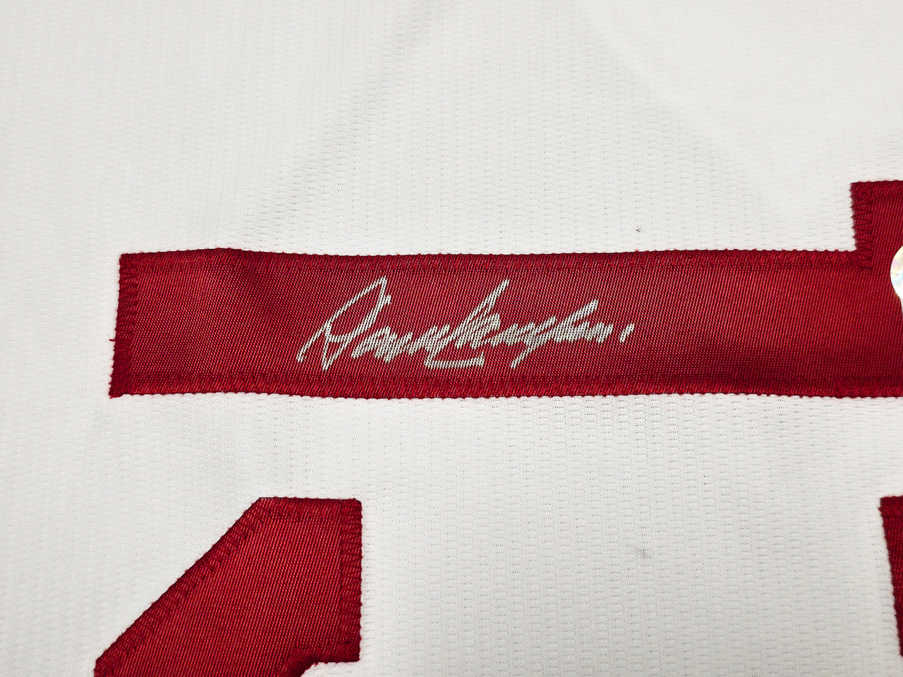 Cincinnati Reds Dave Concepcion Autographed White Nike Cooperstown Collection Jersey Beckett BAS QR Stock #256920