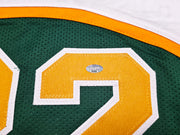 Seattle Supersonics Downtown Fred Brown Autographed Green Jersey MCS Holo Stock #256702