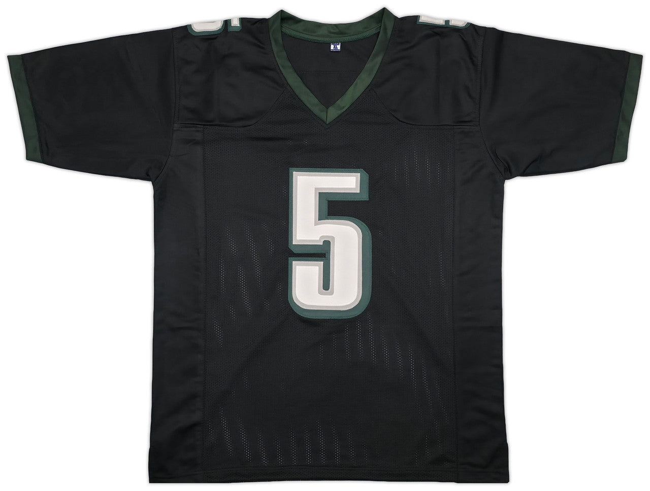 Philadelphia Eagles Donovan McNabb Autographed Black Jersey Beckett BAS Witness Stock #256860