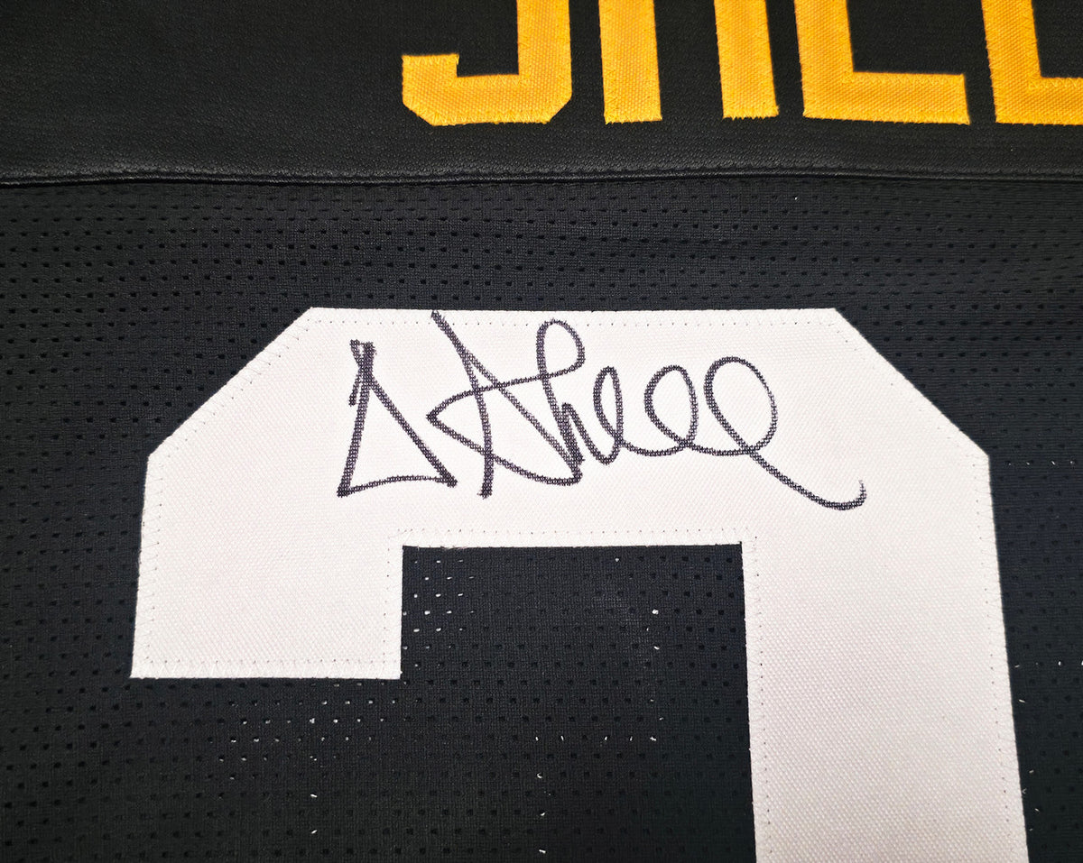 Pittsburgh Steelers Donnie Shell Autographed Black Jersey "HOF 20" Beckett BAS Witness Stock #256861