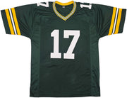 Green Bay Packers Davante Adams Autographed Green Jersey Beckett BAS Witness Stock #256914
