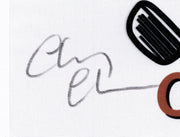 Chevy Chase Autographed 12x18 White Caddyshack Pin Flag Beckett BAS QR Stock #256733
