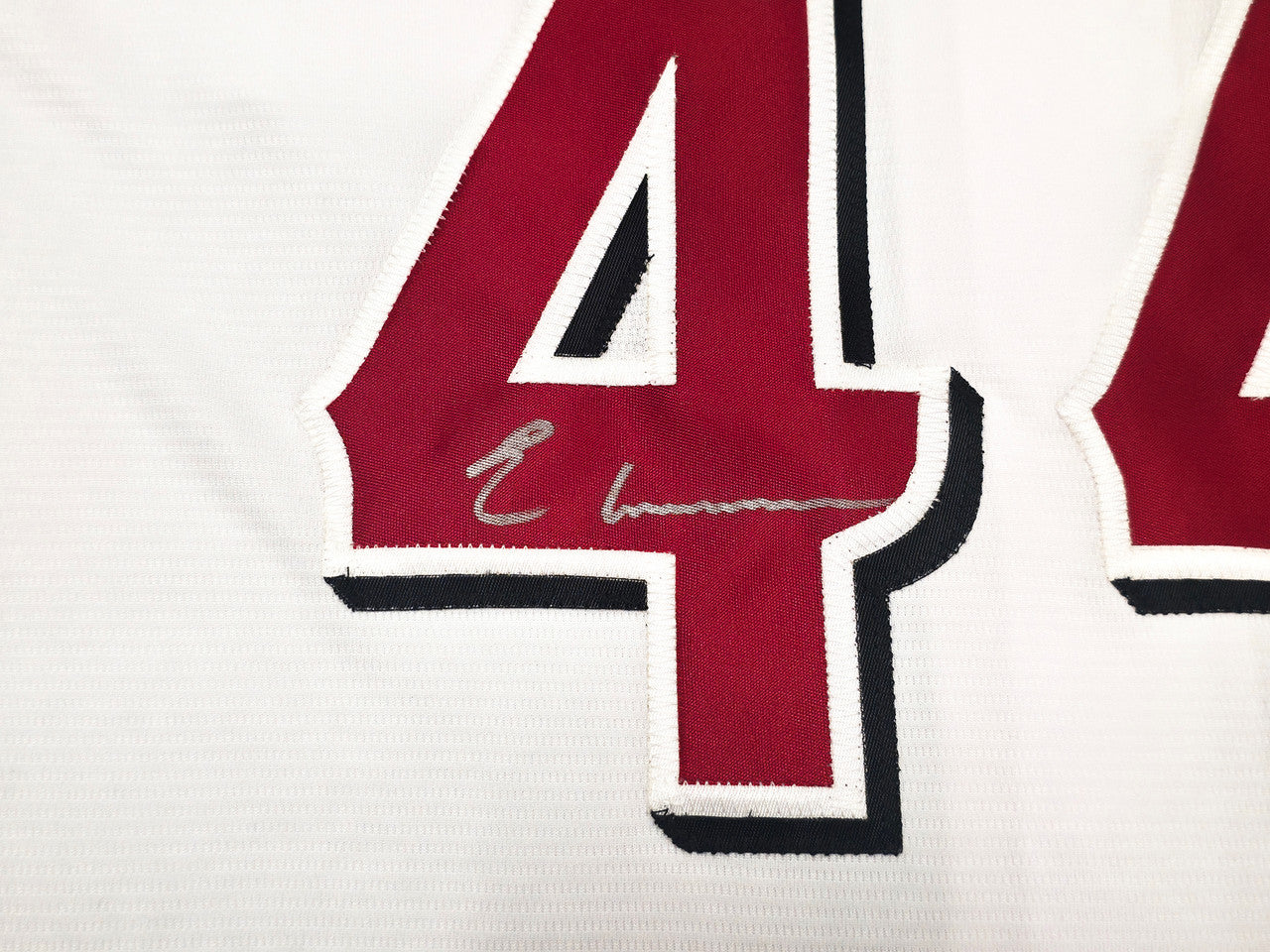 Cincinnati Reds Elly De La Cruz Autographed White Nike Jersey Size XL Beckett BAS Witness Stock #256884