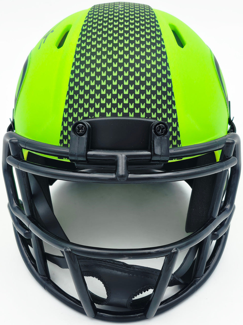 Zach Charbonnet Autographed Seattle Seahawks Rave Green Speed Mini Helmet MCS Holo Stock #256968