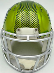 Byron Murphy II Autographed Seattle Seahawks Flash Green Speed Mini Helmet MCS Holo Stock #256971