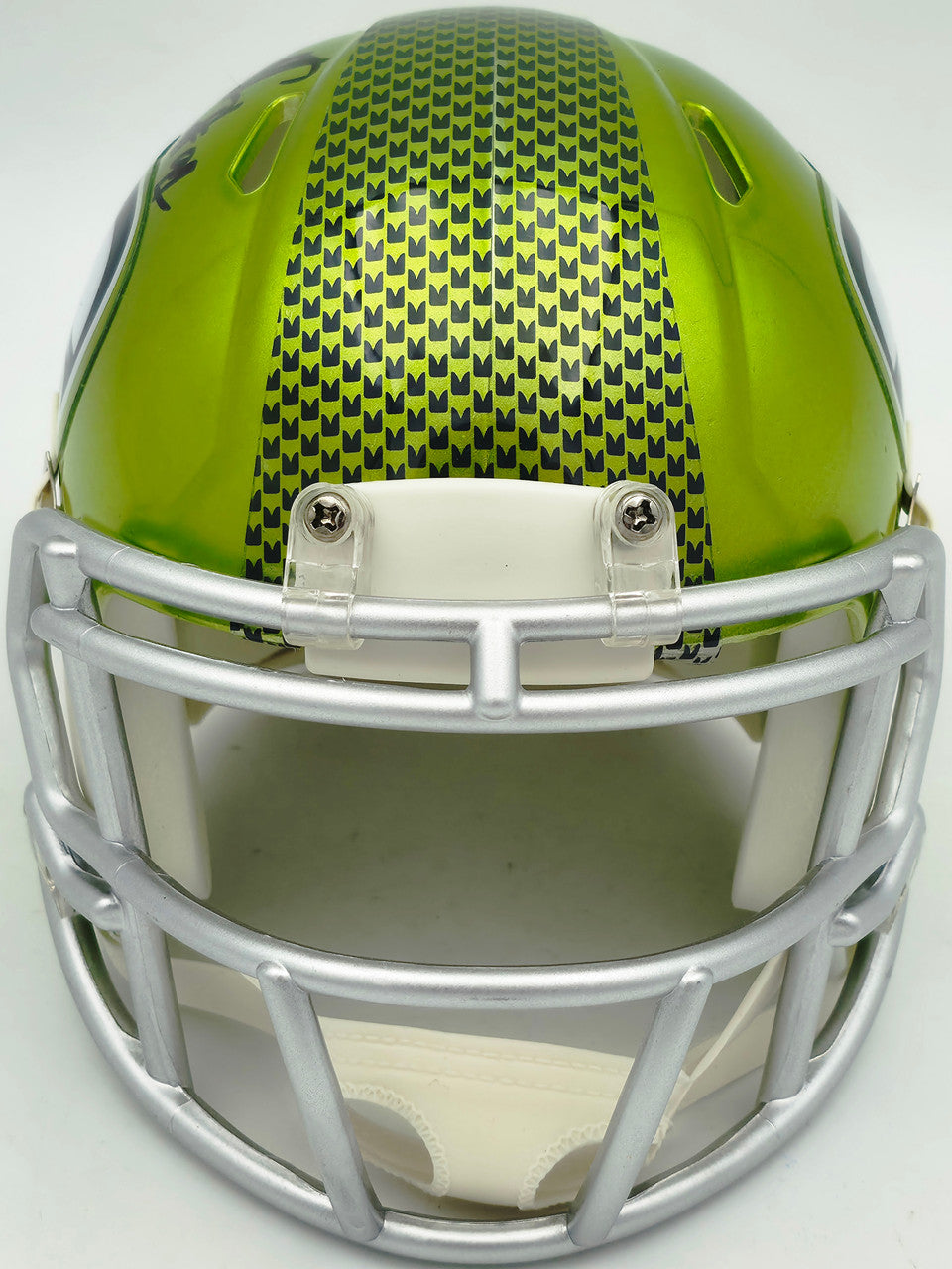 Byron Murphy II Autographed Seattle Seahawks Flash Green Speed Mini Helmet MCS Holo Stock #256971