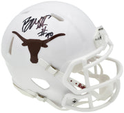 Byron Murphy II Autographed Texas Longhorns White Speed Mini Helmet MCS Holo Stock #256973