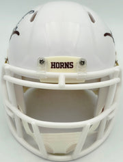 Byron Murphy II Autographed Texas Longhorns White Speed Mini Helmet MCS Holo Stock #256973