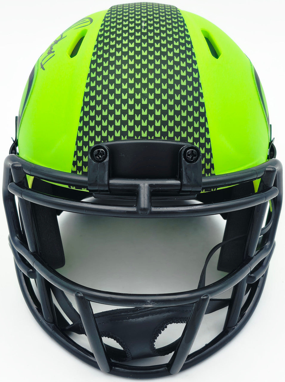 Byron Murphy II Autographed Seattle Seahawks Rave Green Speed Mini Helmet MCS Holo Stock #256972