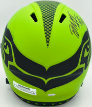 Byron Murphy II Autographed Seattle Seahawks Rave Green Full Size Speed Replica Helmet MCS Holo Stock #256948