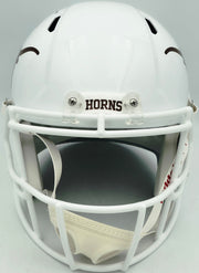 Byron Murphy II Autographed Texas Longhorns White Full Size Speed Replica Helmet MCS Holo Stock #256949