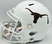 Byron Murphy II Autographed Texas Longhorns White Full Size Speed Replica Helmet MCS Holo Stock #256949
