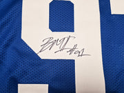 Seattle Seahawks Byron Murphy II Autographed Blue Throwback Jersey MCS Holo Stock #256978