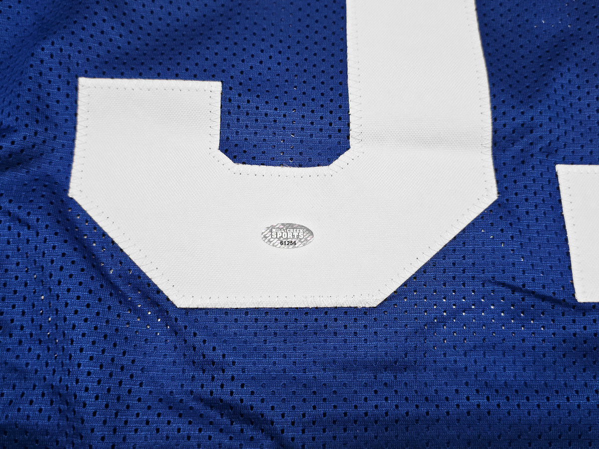 Seattle Seahawks Byron Murphy II Autographed Blue Throwback Jersey MCS Holo Stock #256978