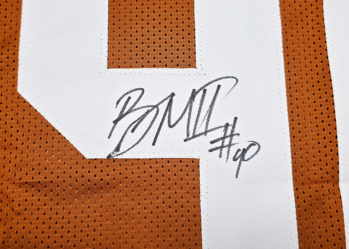 Texas Longhorns Byron Murphy II Autographed Orange Jersey MCS Holo Stock #256979
