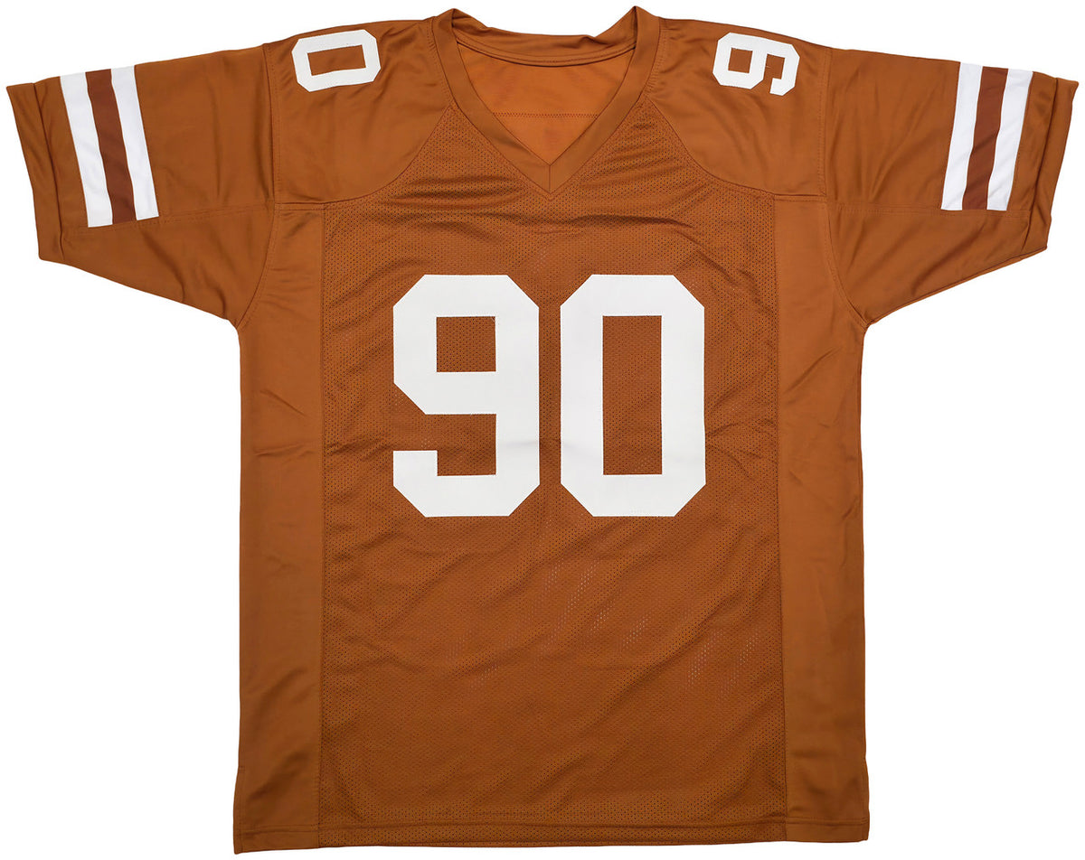 Texas Longhorns Byron Murphy II Autographed Orange Jersey MCS Holo Stock #256979